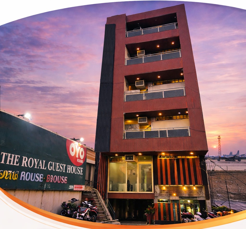 the royal guest house banner